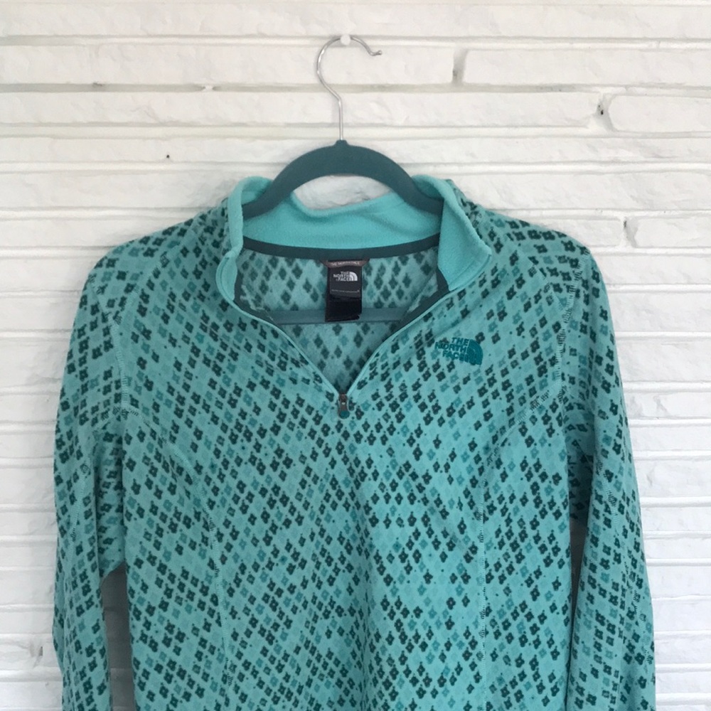 North Face fleece quarter zip
